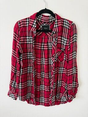 EUC Rails plaid shirt